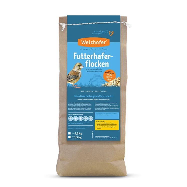 Welzhofer Futterhaferflocken Papiersack kaufen