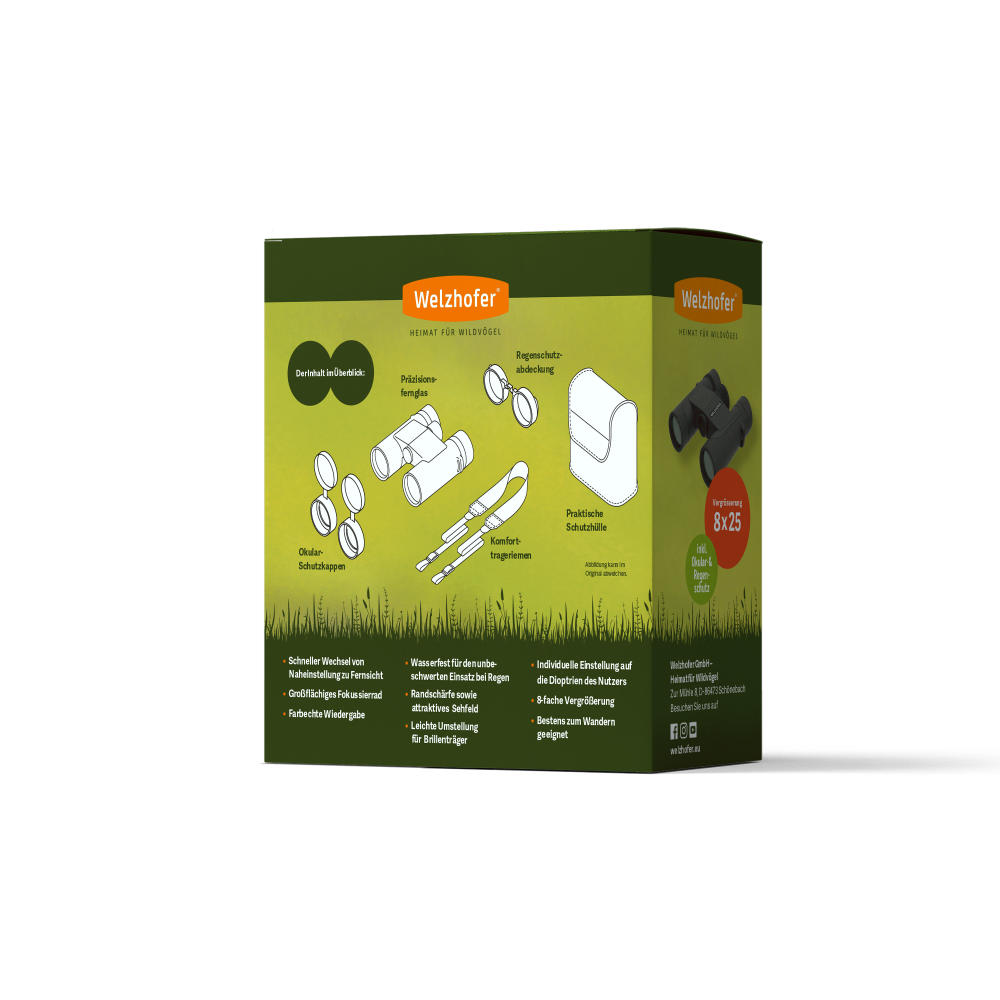 Welzhofer Präzisionsfernglas 8x25 kaufen