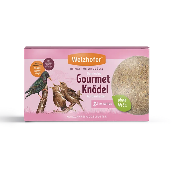 Welzhofer Der riesige Gourmet Knödel – ohne Netz 2 x Aufbau Futter kaufen