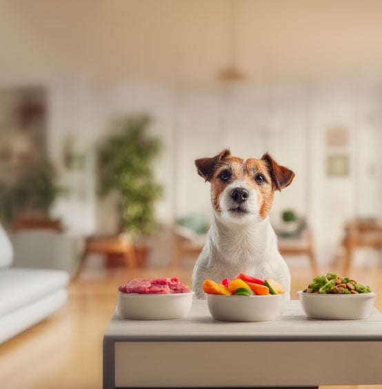 Beitragsbild: Vegetarisches Hundefutter