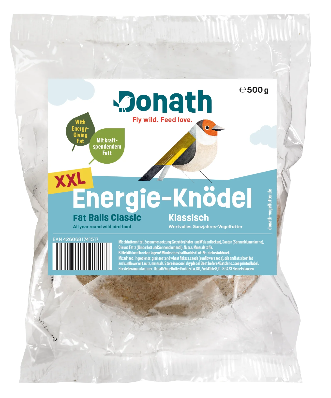 Energie Knödel XXL klassisch ohne Netz kaufen
