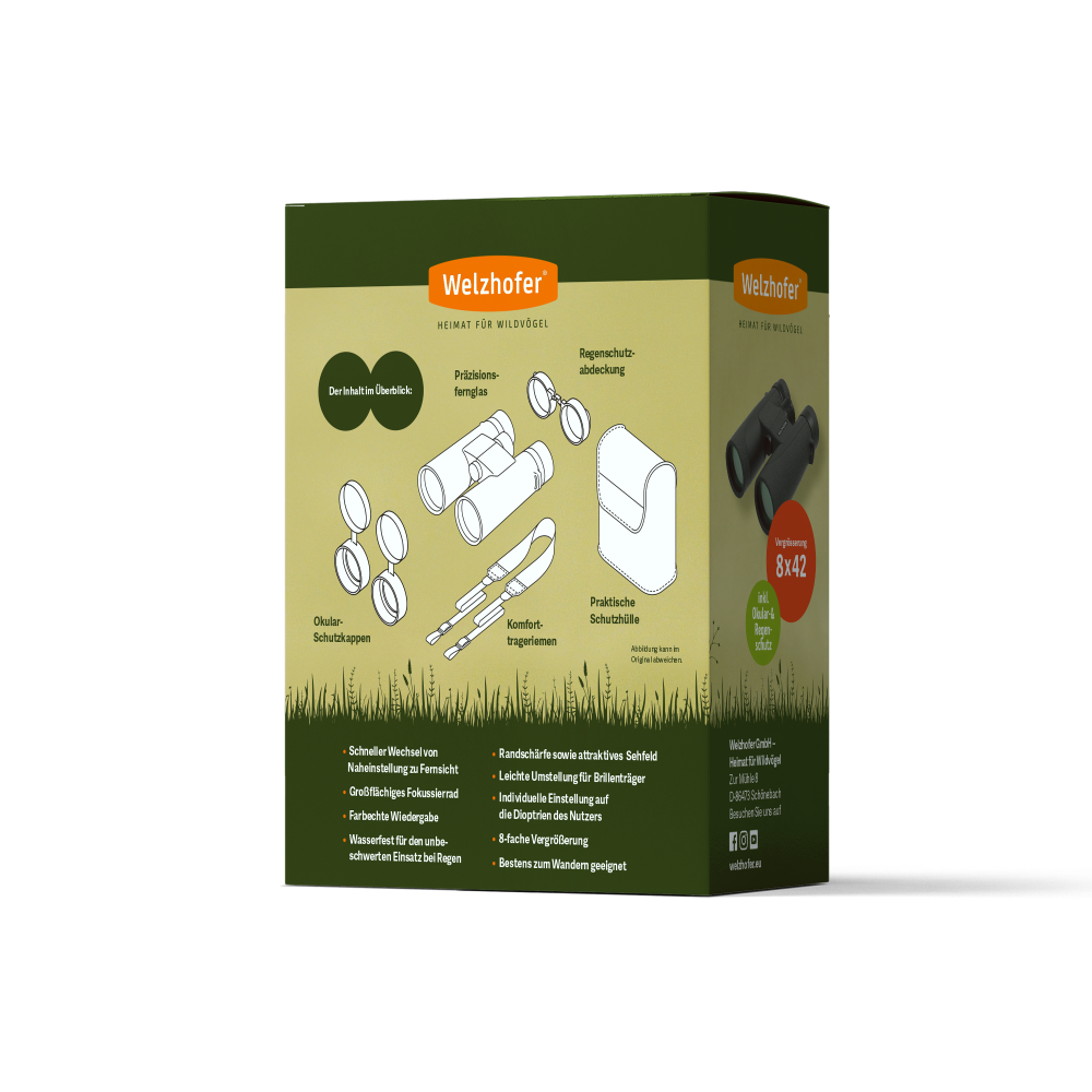 Welzhofer Präzisionsfernglas 8x42 kaufen