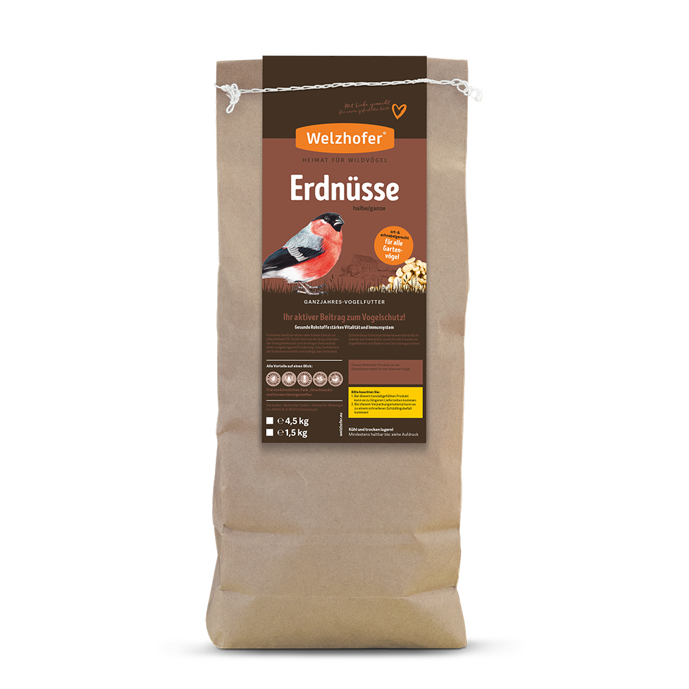 Welzhofer Erdnüsse halbe/ganze Papiersack 4,5 kg kaufen