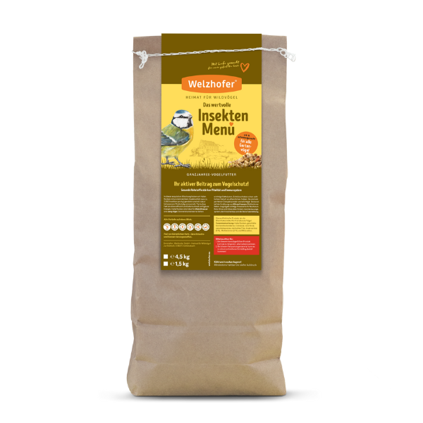 Welzhofer Insekten Menü Papiersack 4,5 kg kaufen