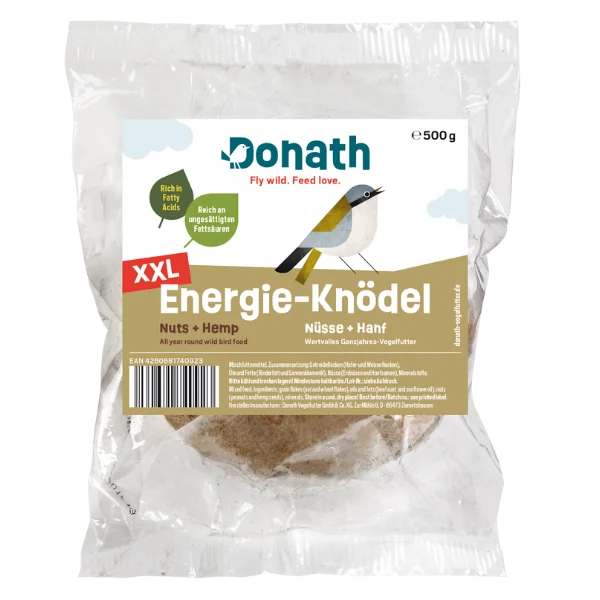 Energie Knödel XXL klassisch ohne Netz Nüsse & Hanf ohne Netz kaufen