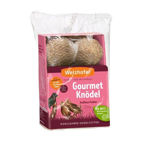 Welzhofer Gourmet Knödel im Bio-Netz 6er Aufbau Futter kaufen