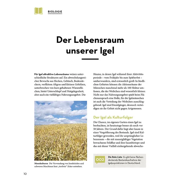 Buch "Igel im Garten – so kannst du ihnen helfen" kaufen