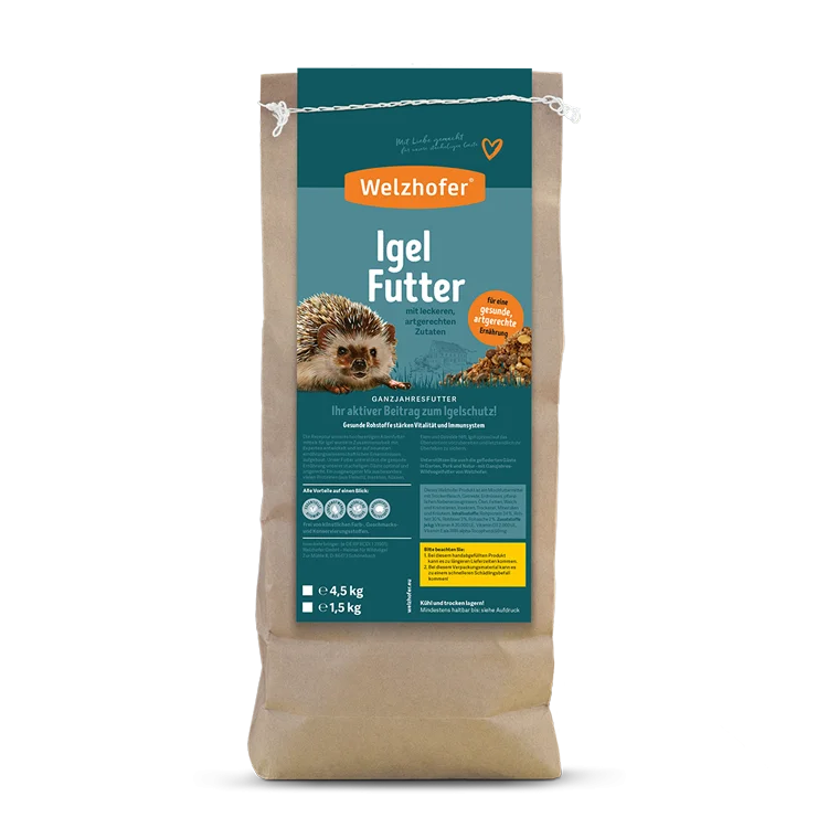 Welzhofer Igel Futter Papiersack kaufen