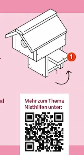 Welzhofer Nistkasten „Nancy“ – 34 mm Einflugloch kaufen