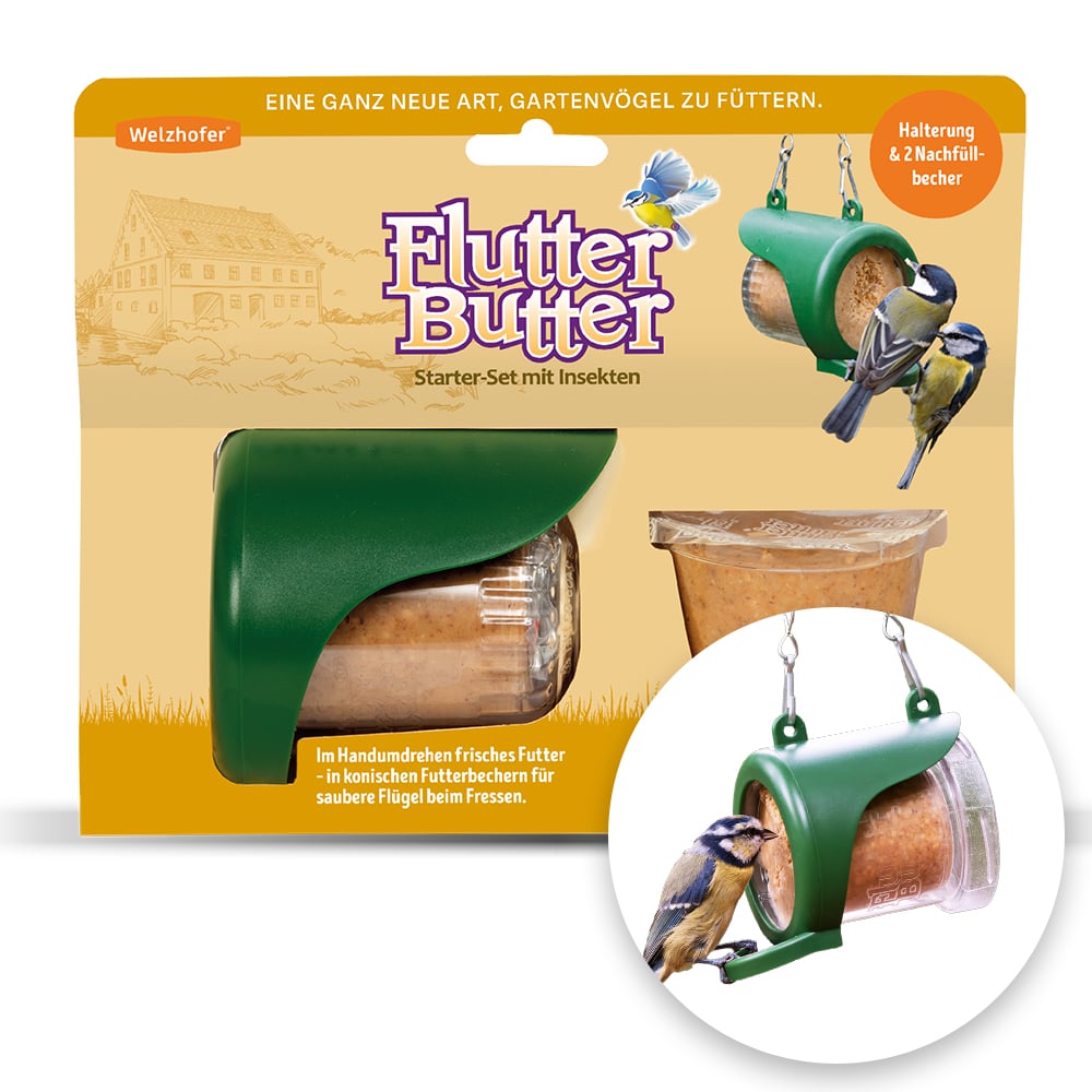 Welzhofer Flutter Butter Starter-Set mit Insekten