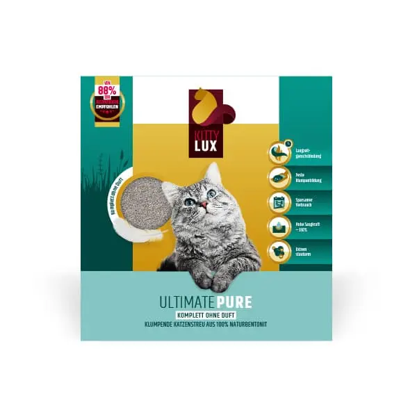 Kittylux Katzenstreu Ultimate 2x ohne Duft kaufen