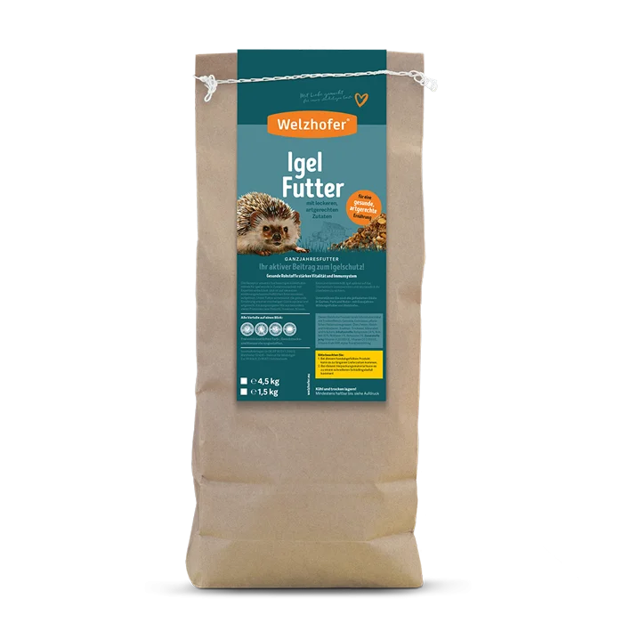 Igelfutter 4,5kg plastikfrei | Welzhofer