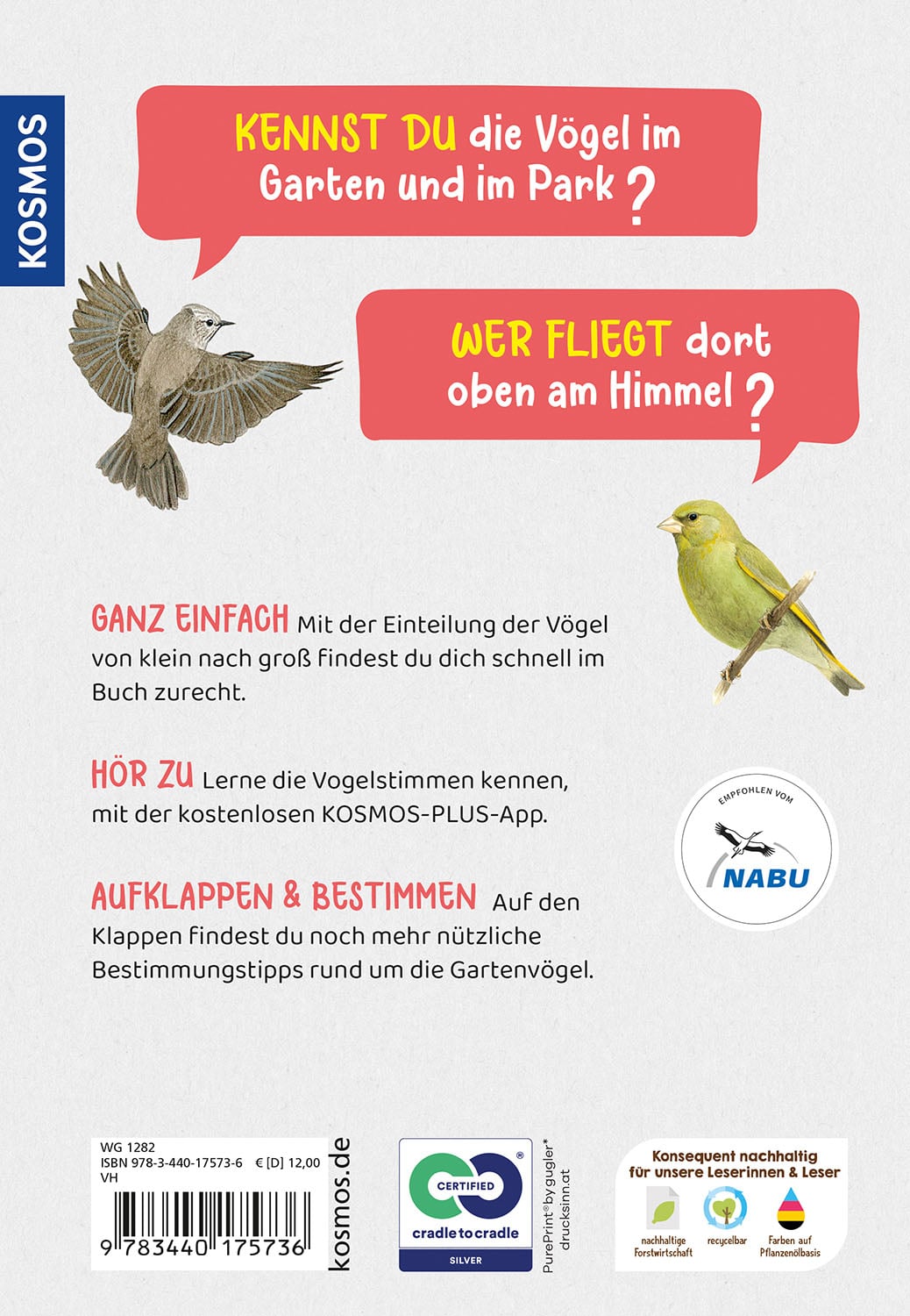 Buch "Welcher Gartenvogel ist das?" (Naturkundebuch für Kinder), Bild 2