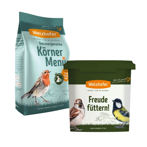 Welzhofer Körner Menü  9 kg plus gratis Futtertonne kaufen