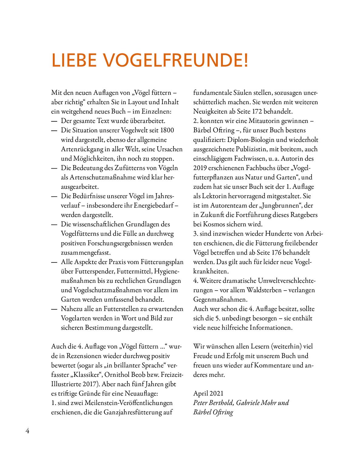Buch "Vögel füttern – aber richtig" kaufen