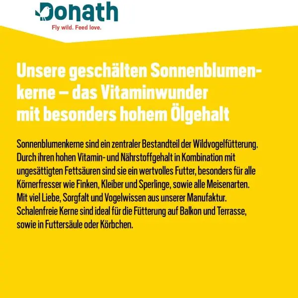 Energie-Spender geschälte Sonnenblumenkerne 500g kaufen